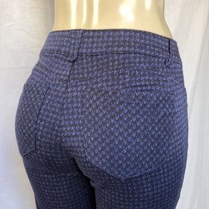 DEMOCRACY Jeans Women’s Tummy Control Size 6 Houndstooth Print Skinny Pants NWOT